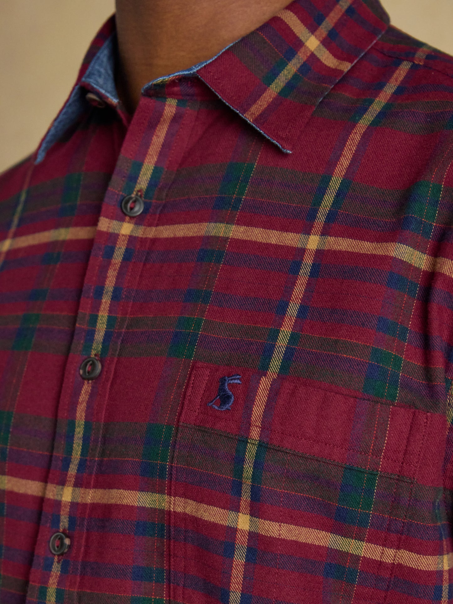 Joules Brushed Flannel Shirt