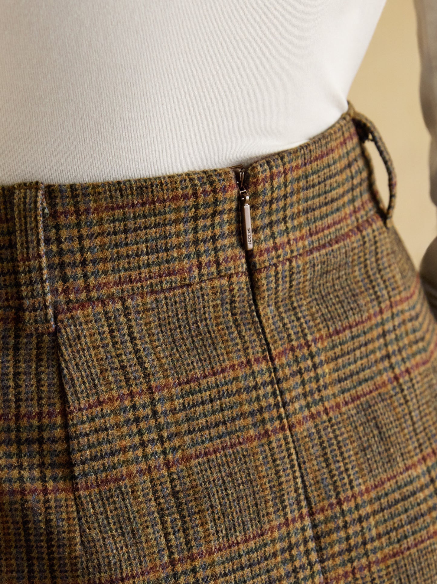 Joules Bramble Tweed Skirt