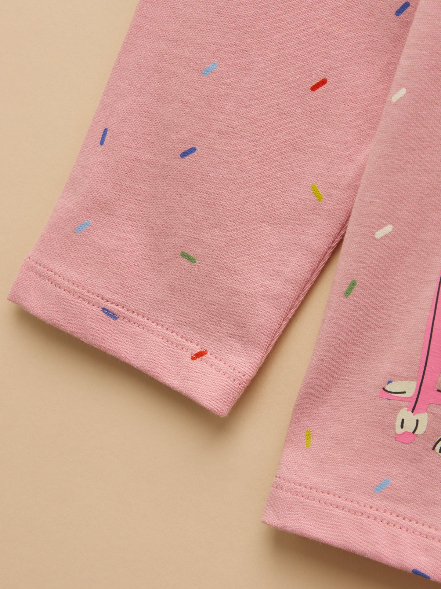 Joules Girls Ava Screeprint Long Sleeve Top