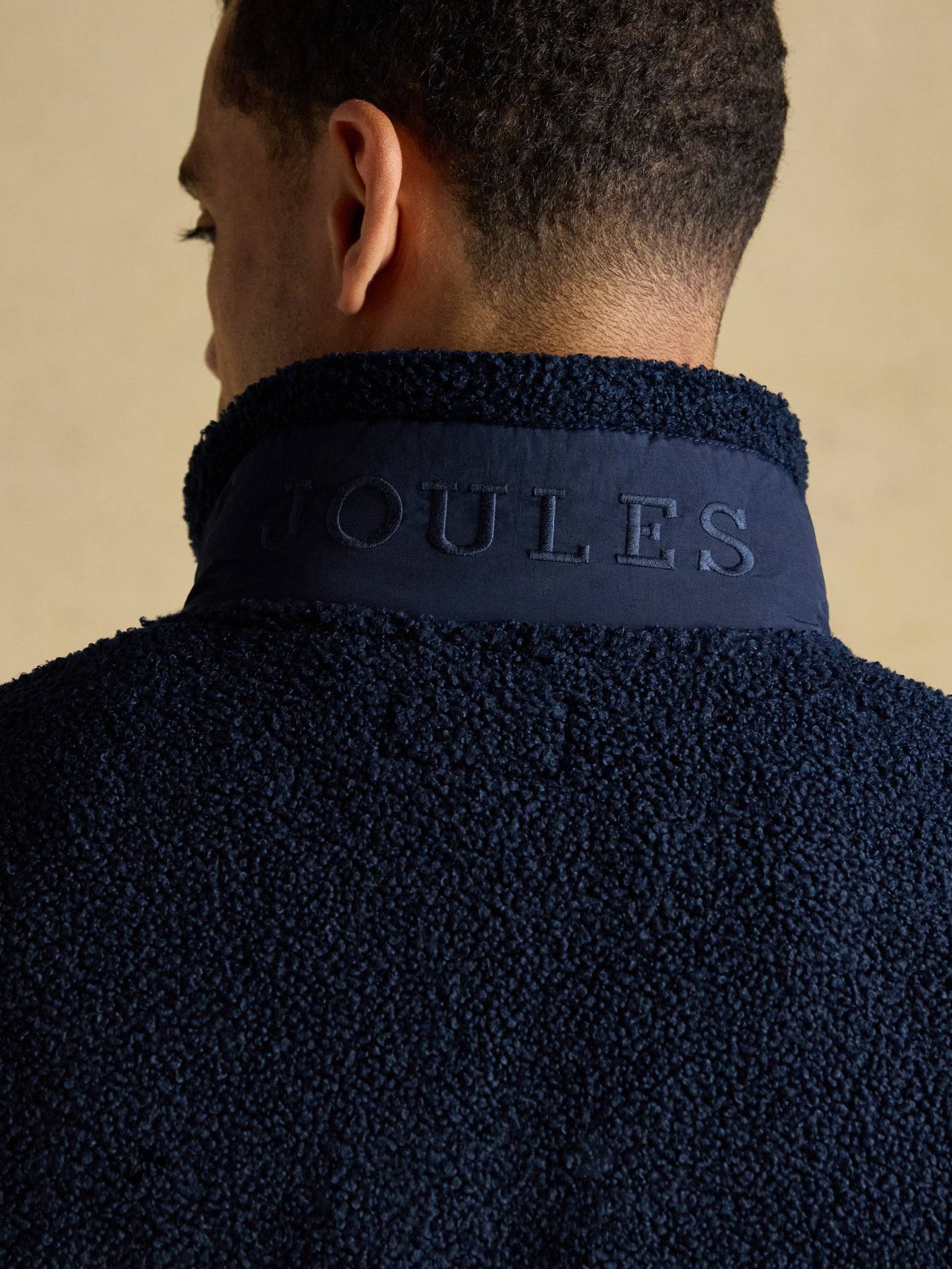 Joules Ashford Borg Quarter Zip Fleece