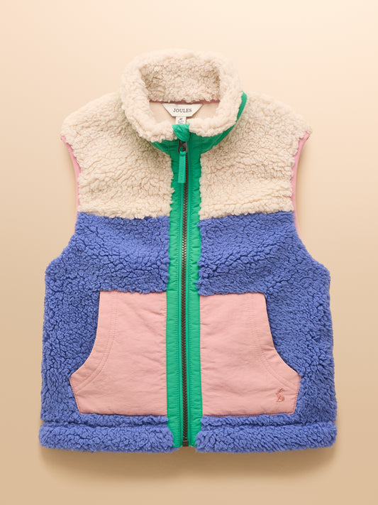 Joules Girls Tilly Fleece Gilet