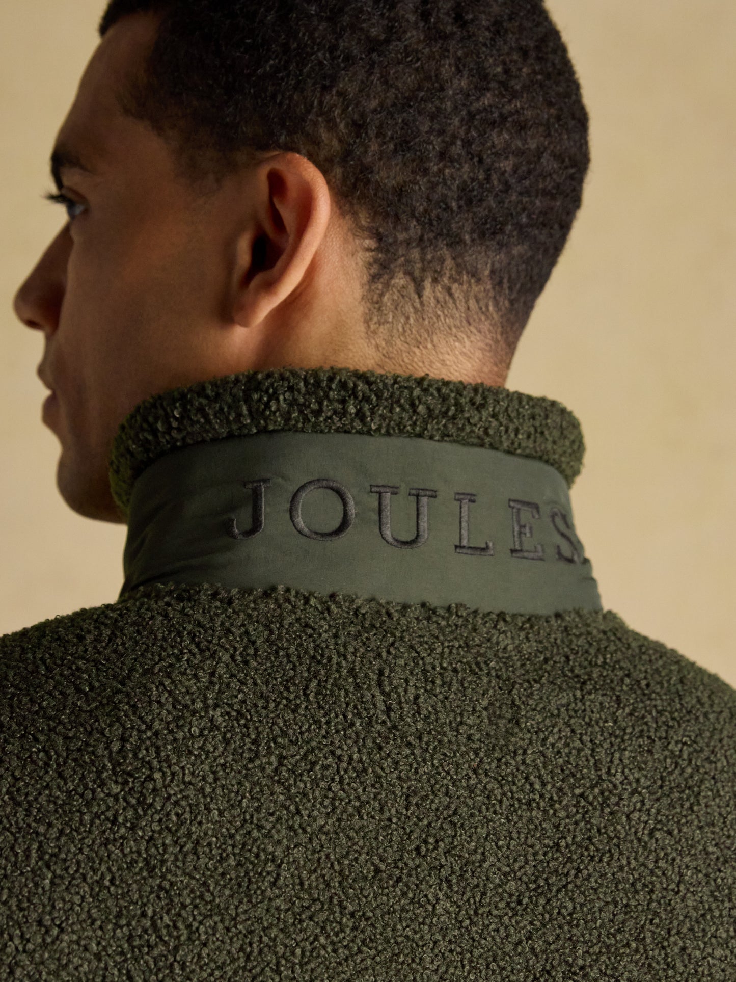 Joules Ashford Borg Quarter Zip Fleece