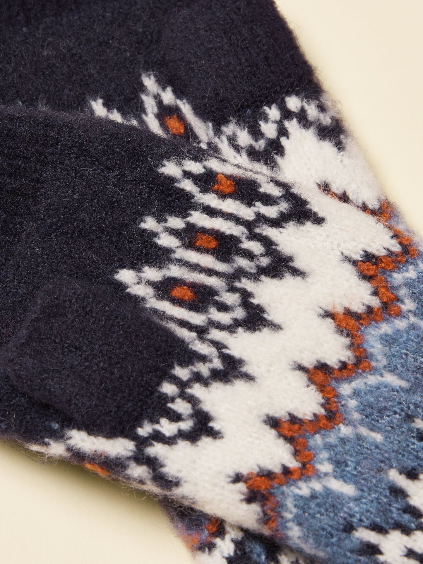 Joules Kara Fingerless Fair Isle Glove