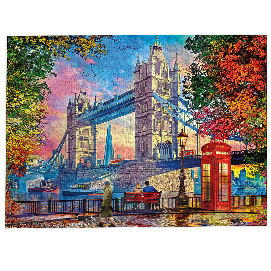 Gibsons Clearing Skies Over Tower Bridge (1000)