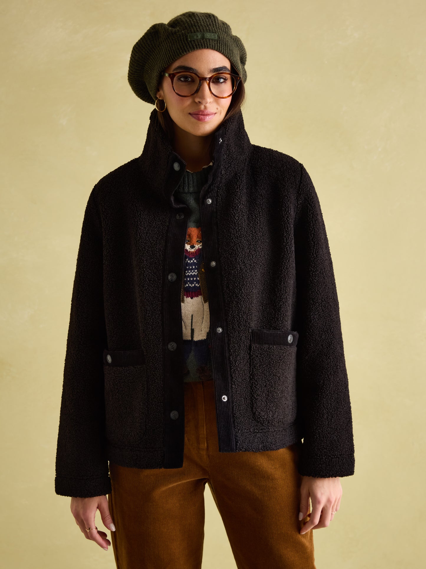 Joules Fleur Fleece Jacket