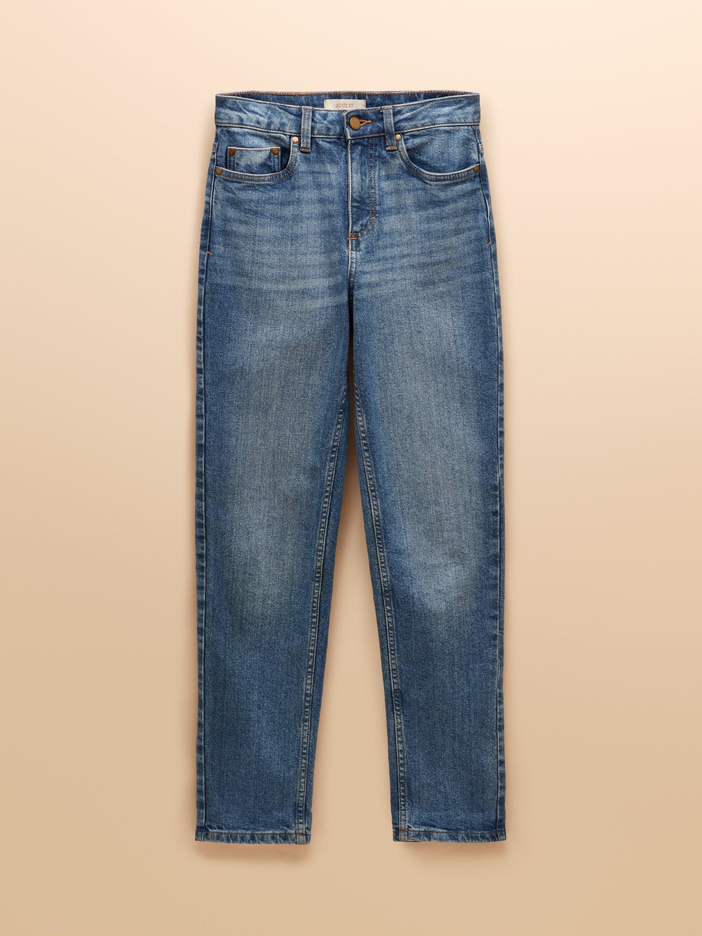 Joules Straight Fit Mid Rise Jeans