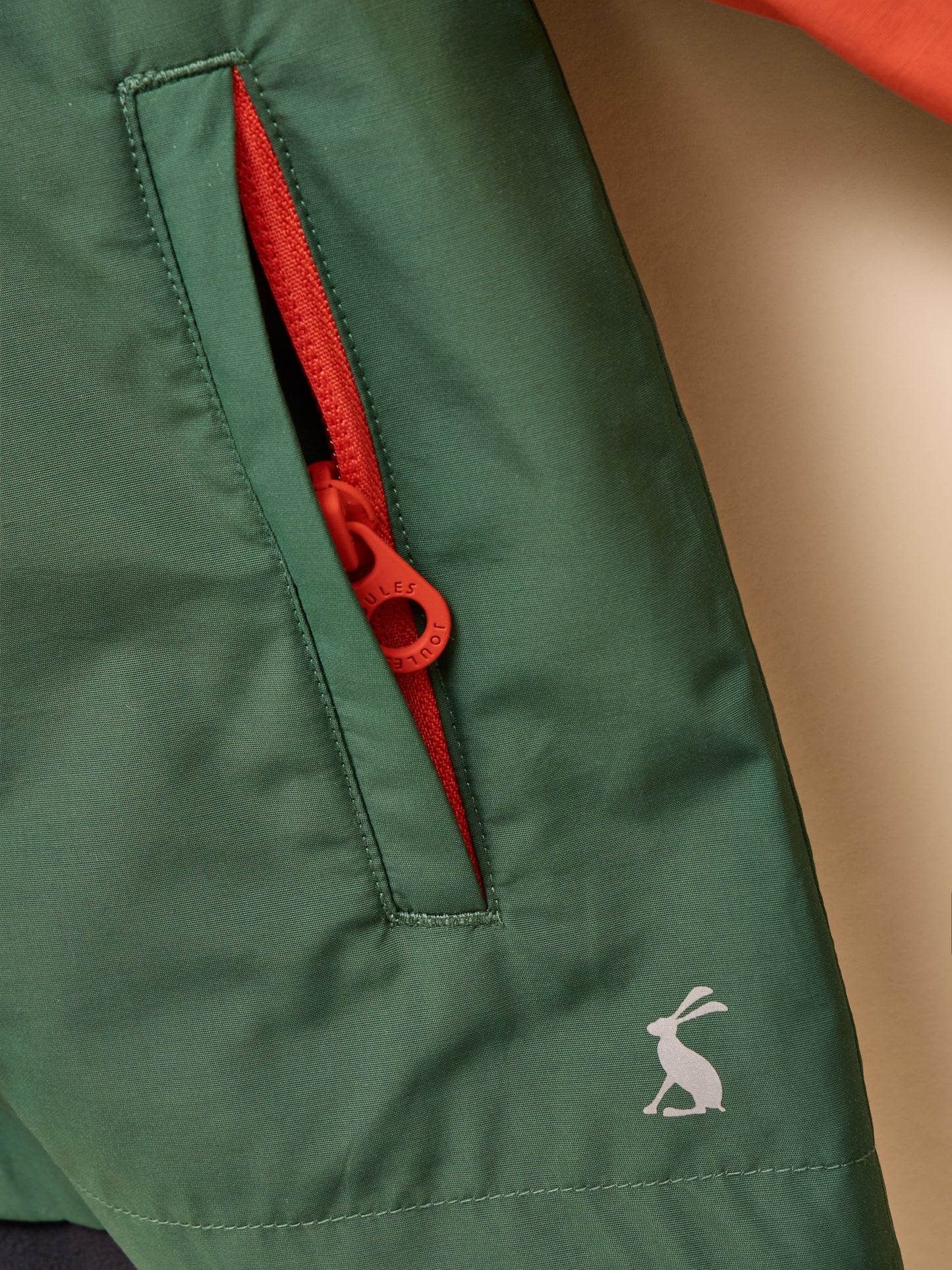 Joules Boys Ayston Waterproof Fleece Lined Raincoat