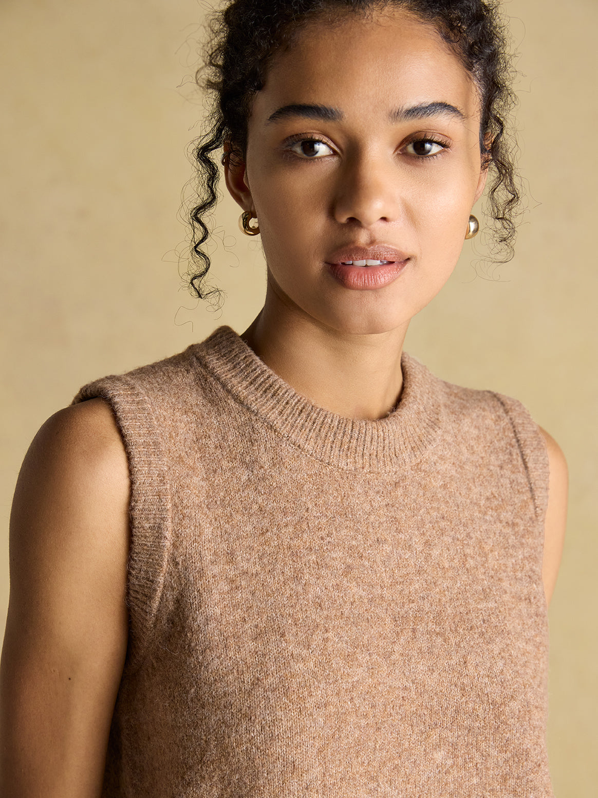 Joules Holly Knitted Crew Neck Vest