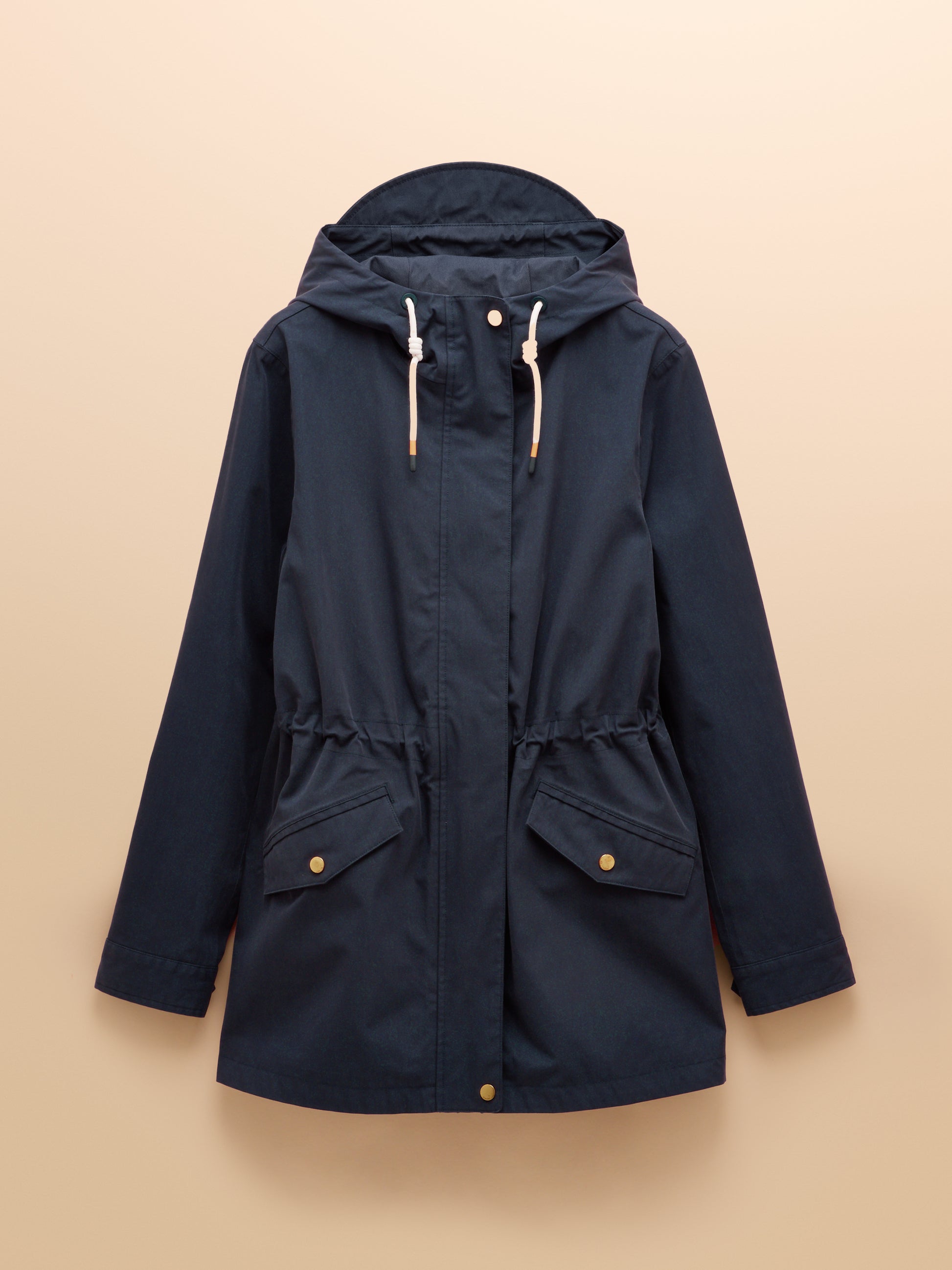 Padstow Joules Waterproof Parka Rain Jacket Joules Coat Yellow