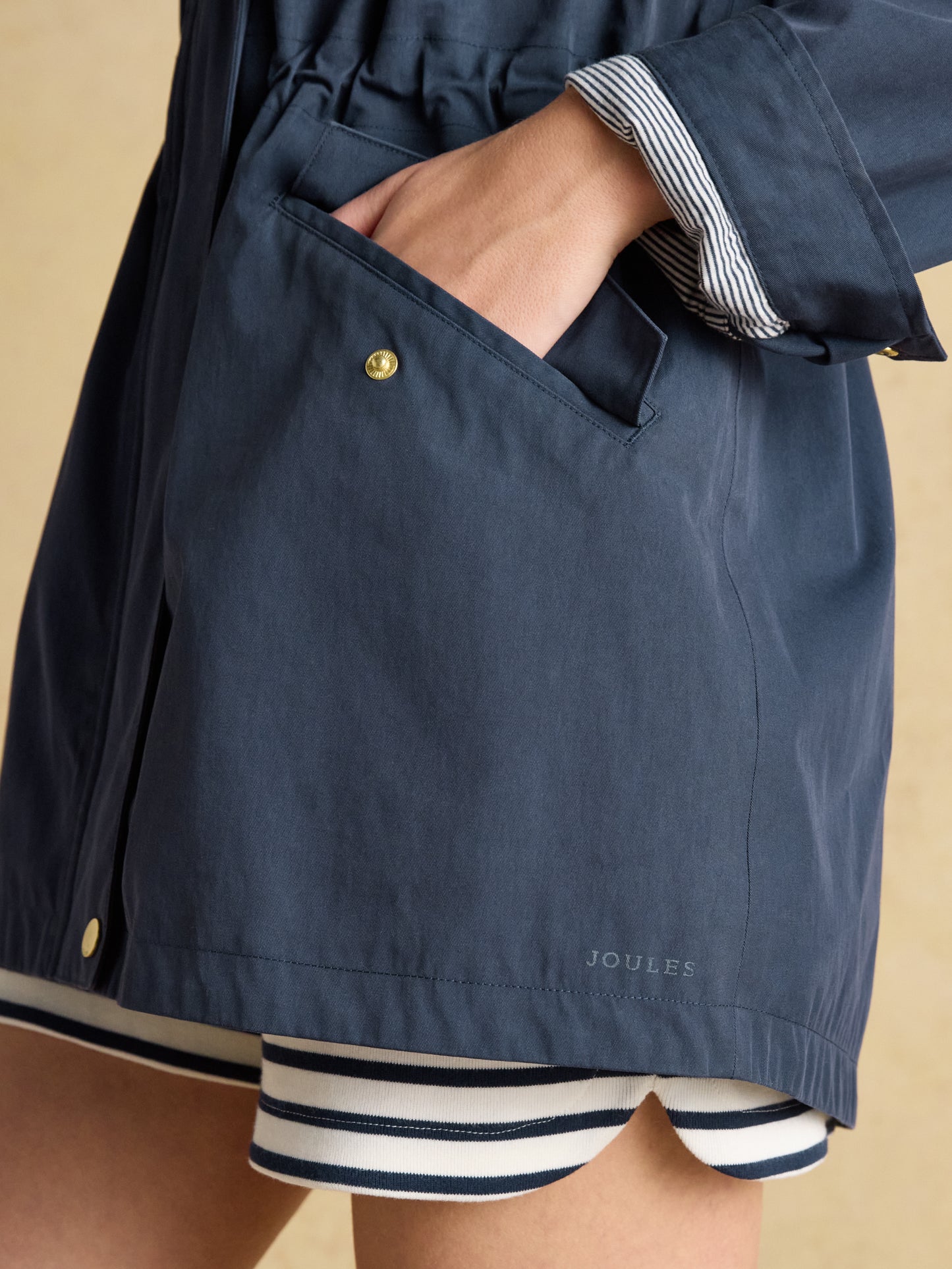 Joules Portwell Waterproof Raincoat with Hood