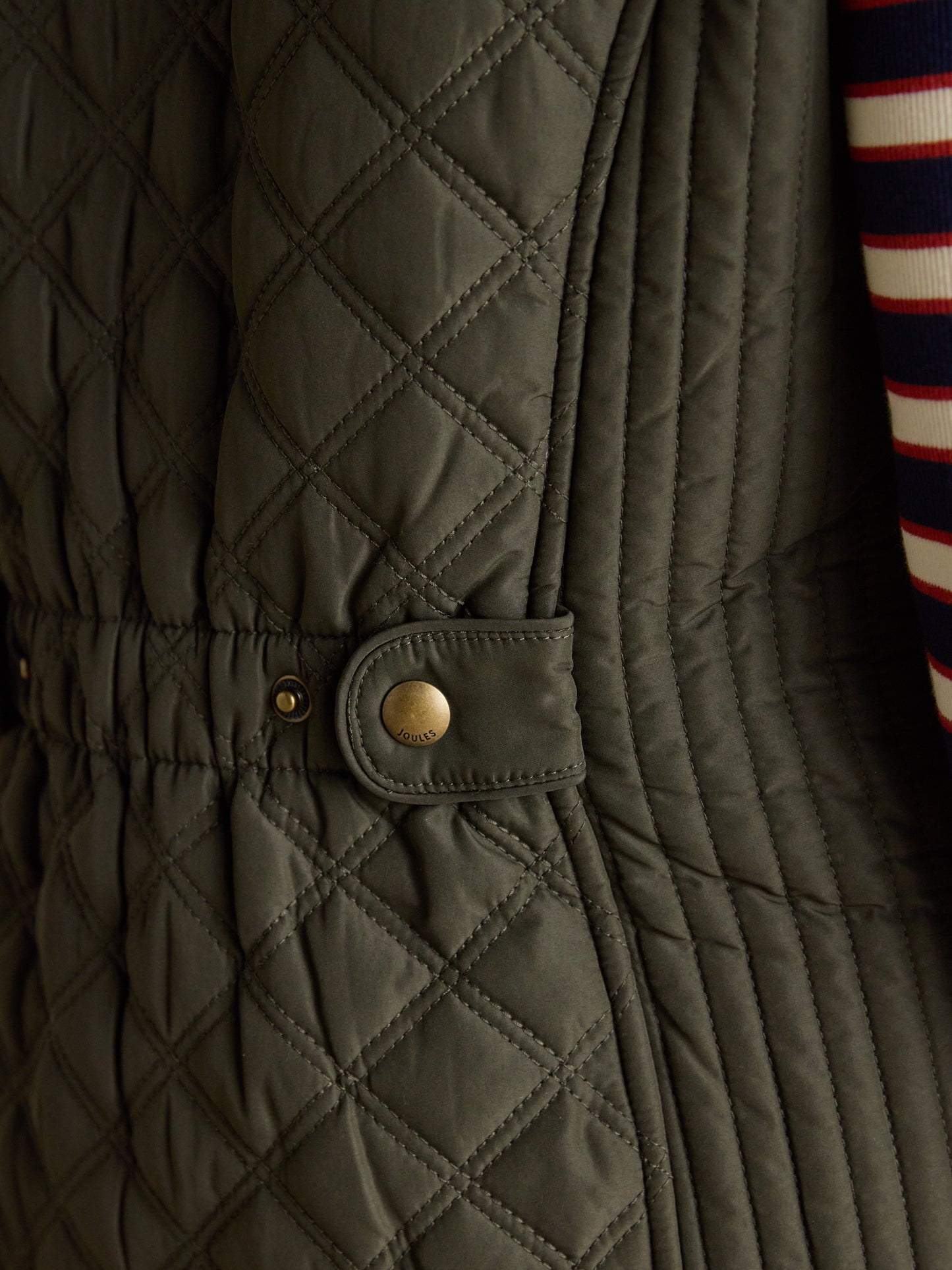 Joules Minx Showerproof Diamond Quilted Gilet