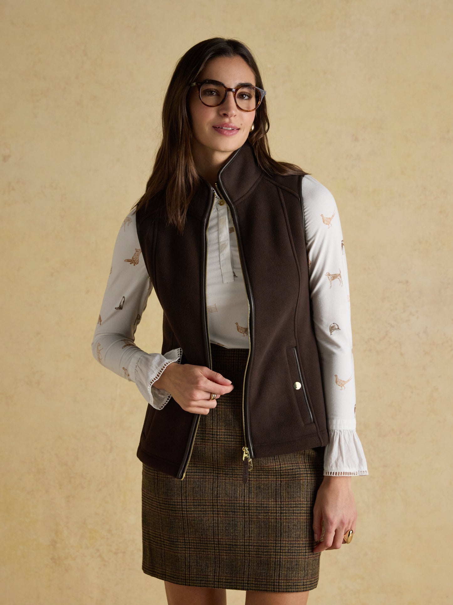 Joules Womens Heritage Fleece Gilet