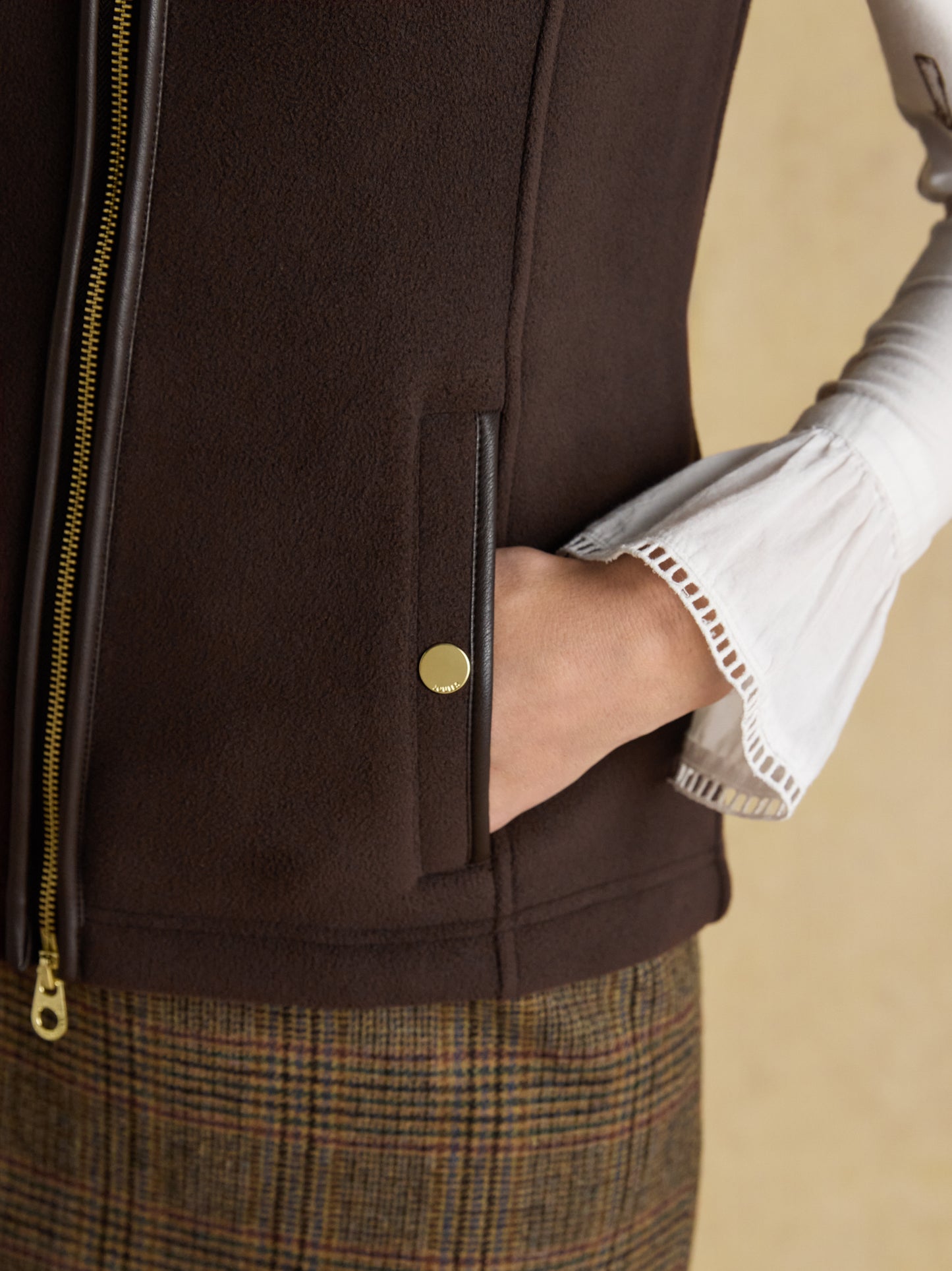 Joules Womens Heritage Fleece Gilet