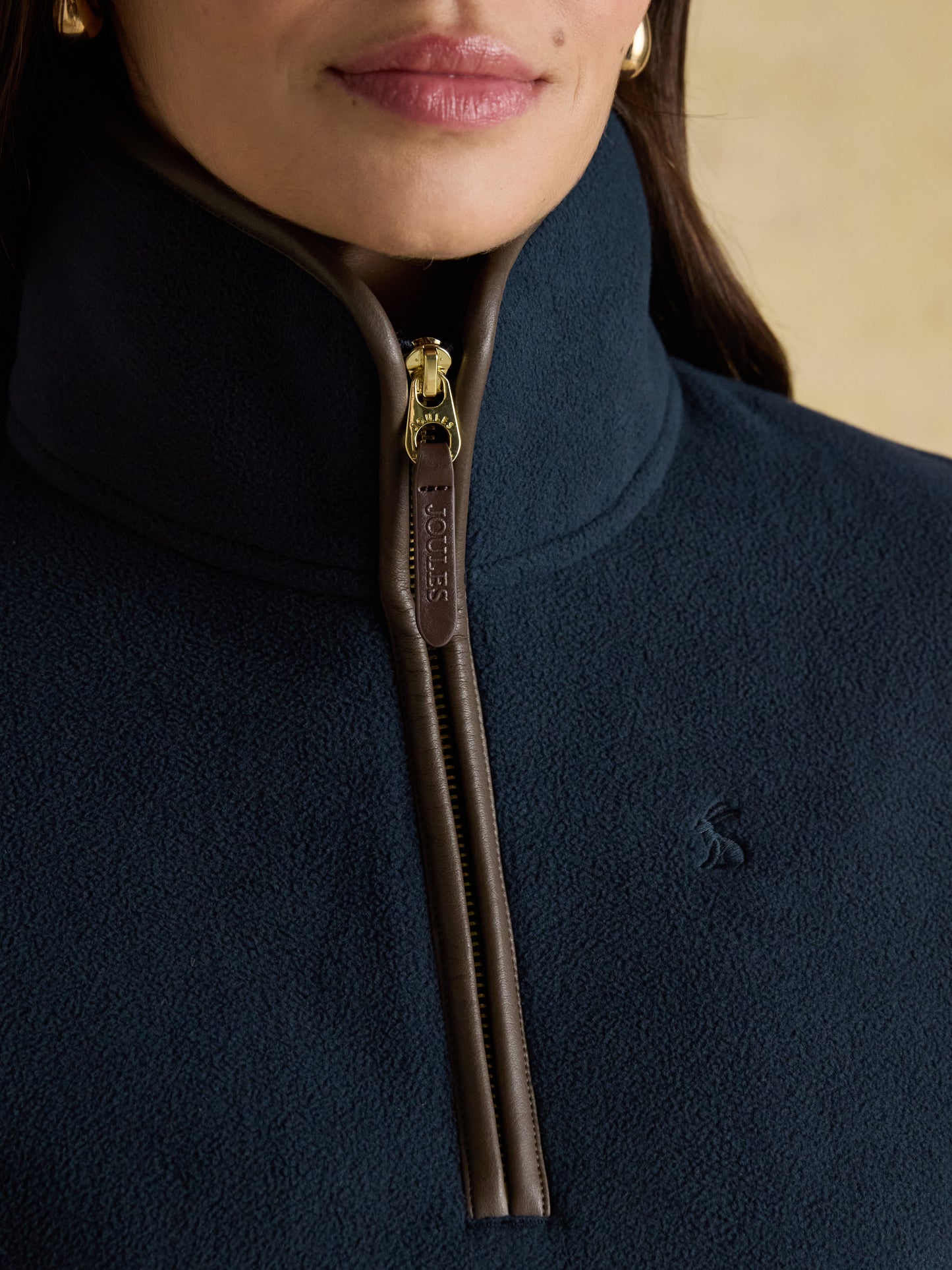 Joules Womens Heritage Quarter Zip Fleece
