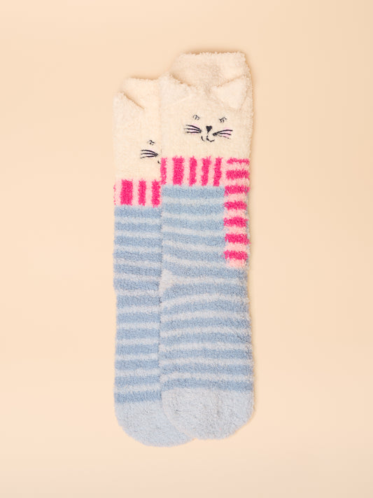 Joules Girls Fluffy Character Socks