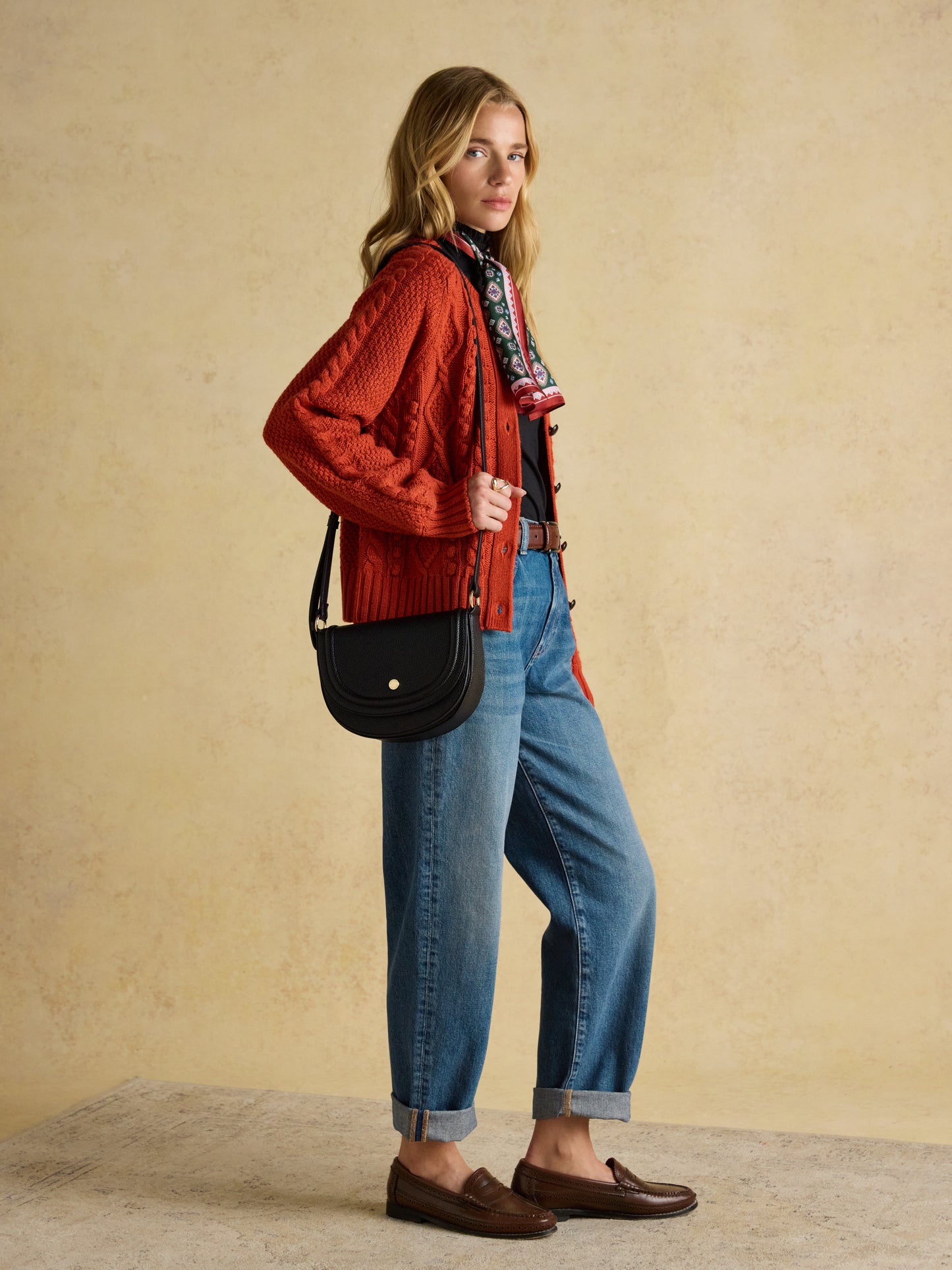 Joules Paloma Half Moon Cross Body Bag