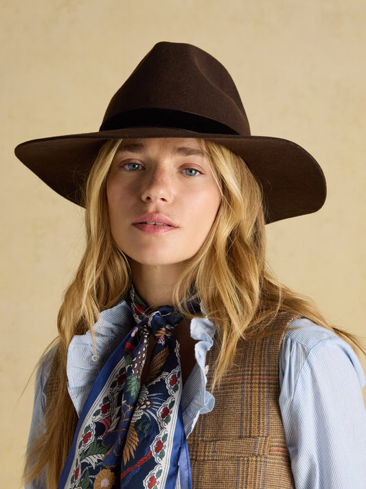 Joules Grove Wool Fedora Hat