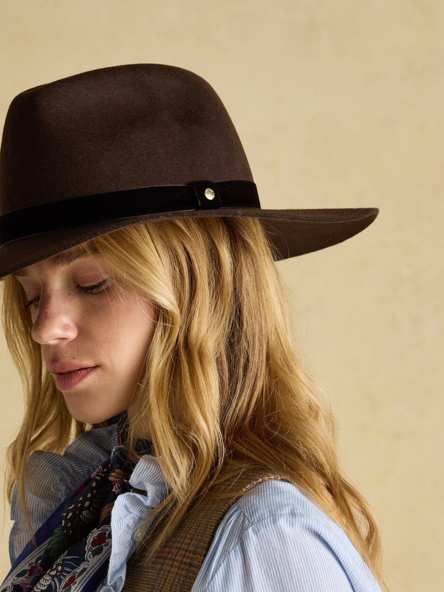 Joules Grove Wool Fedora Hat
