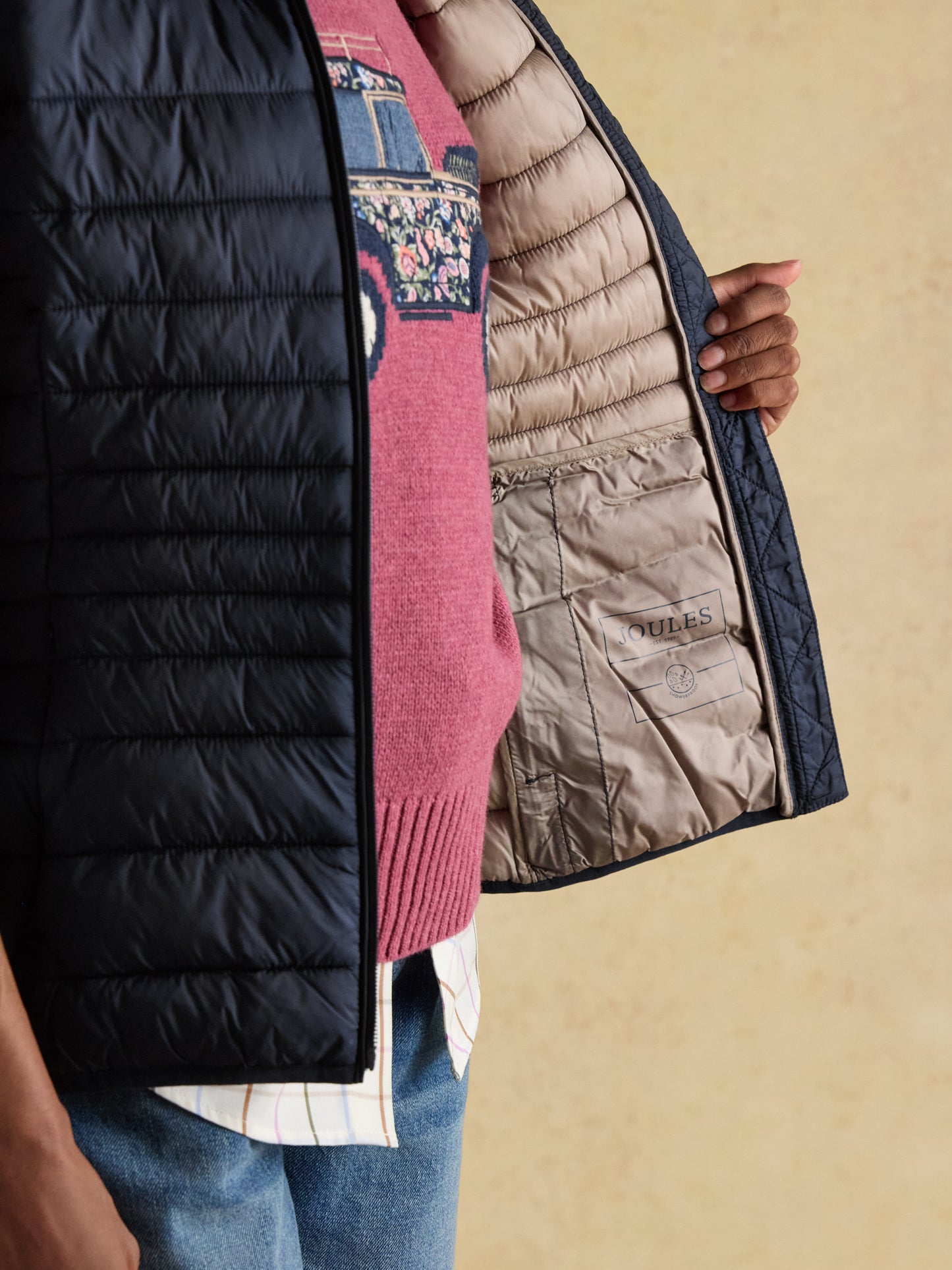 Joules Kenley Showerproof Padded Gilet