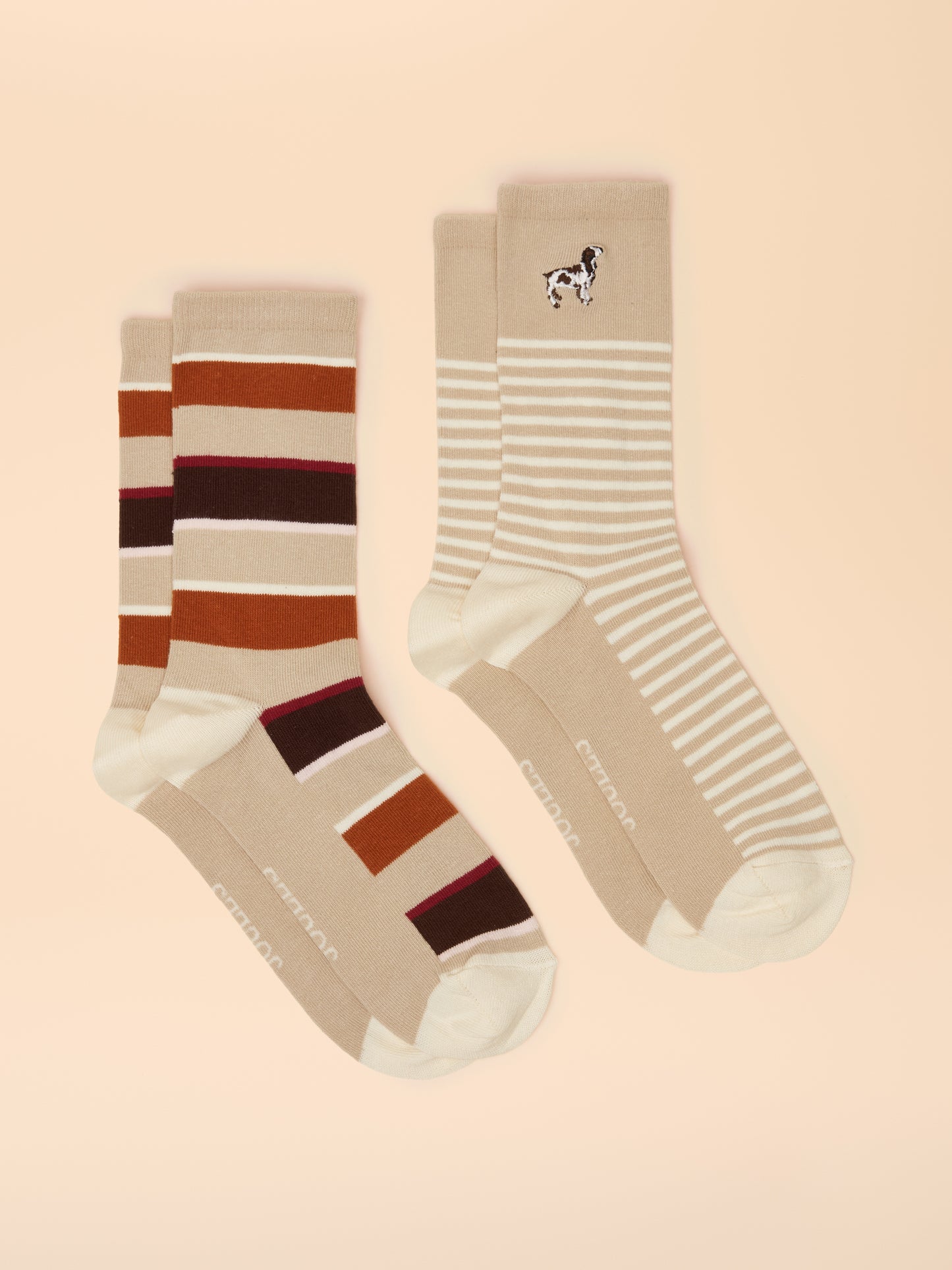 Joules Everyday Women's 2 Pack Socks