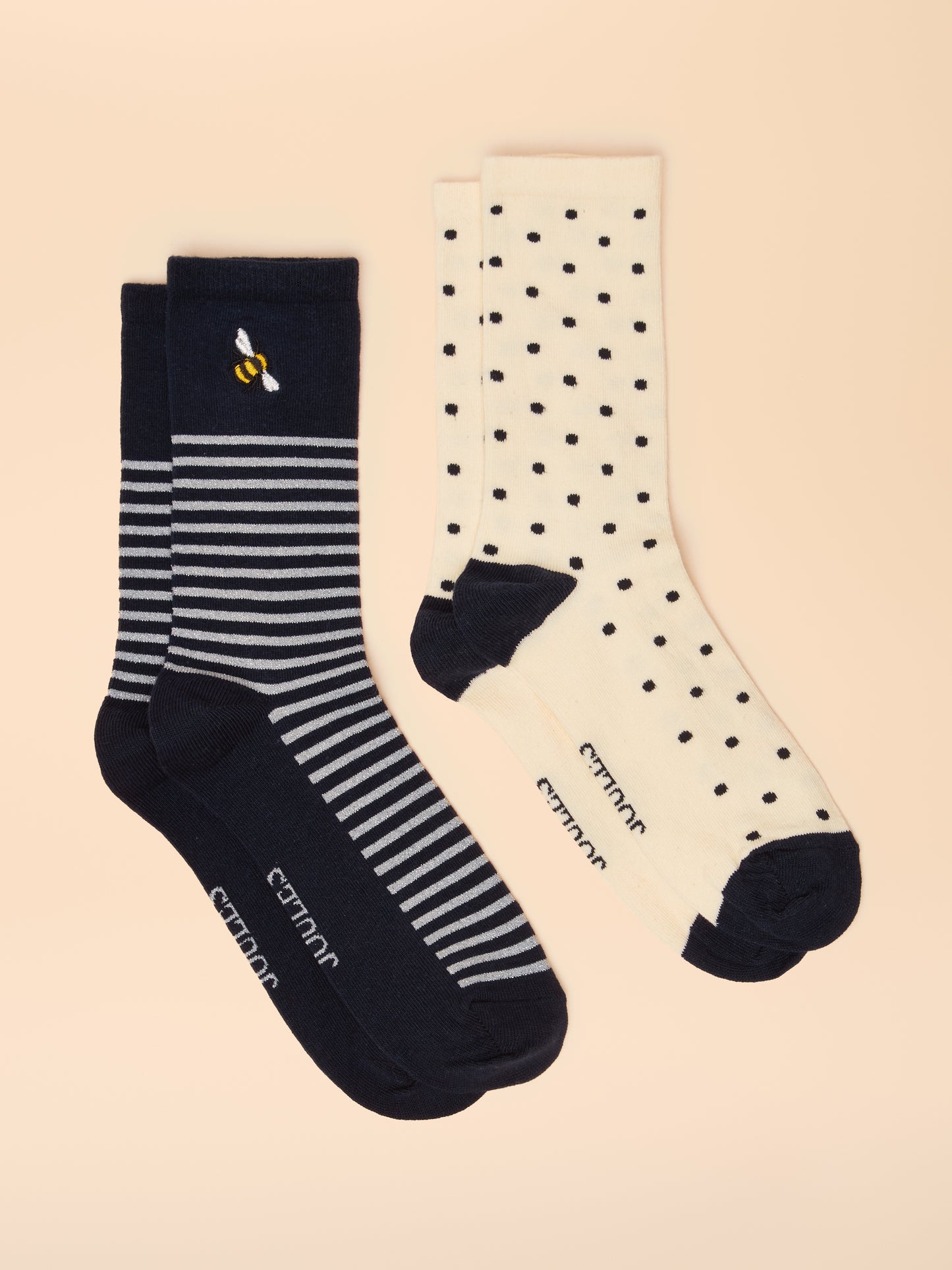 Joules Everyday Women's 2 Pack Socks