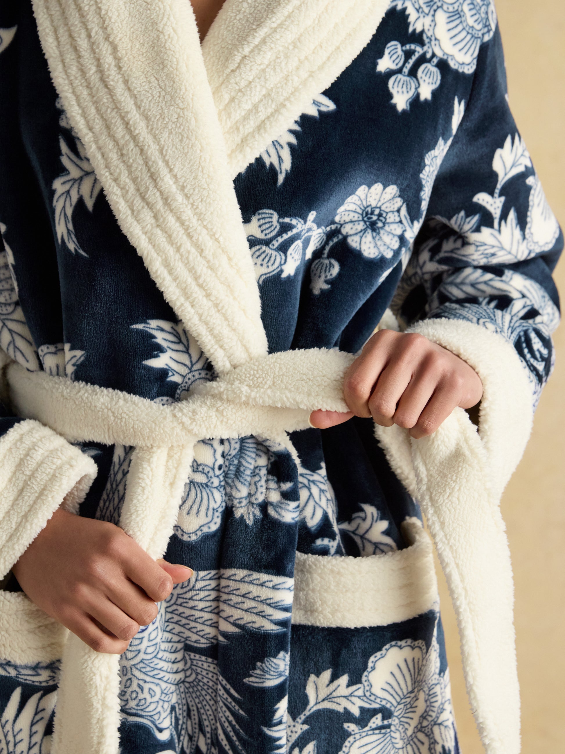 Joules Matilda Fleece Lined Dressing Gown – Sam Turner Sons