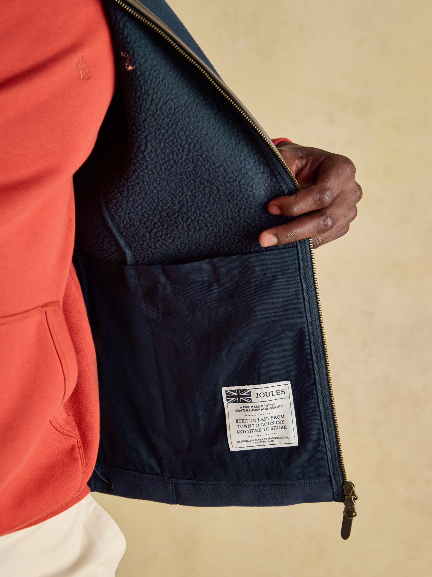 Joules Men's Heritage Fleece Gilet