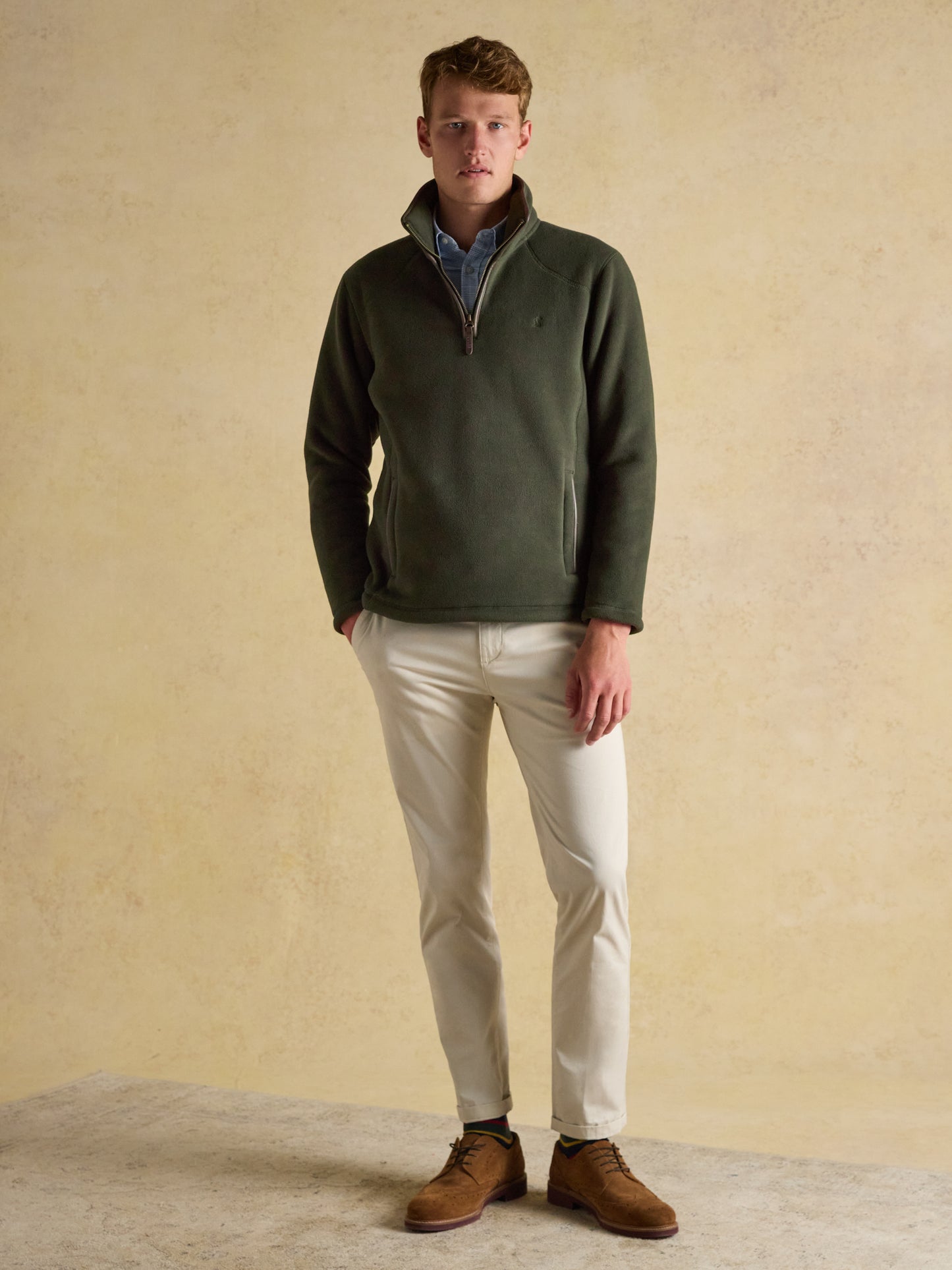 Joules Men's Heritage Quarter Zip Fleece