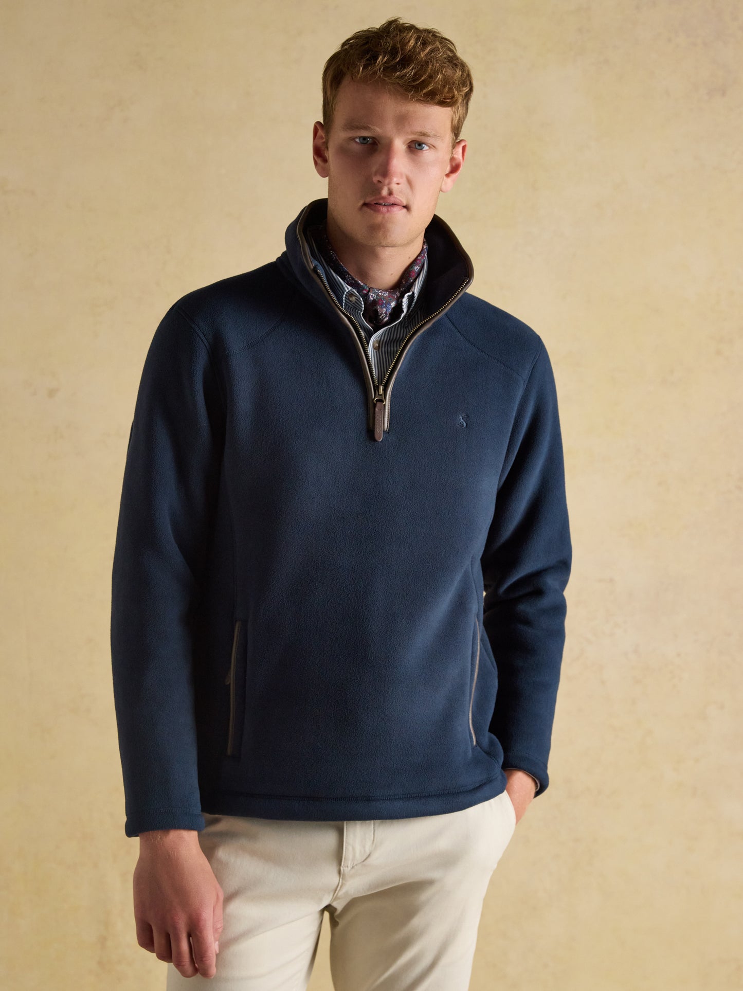 Joules Men's Heritage Quarter Zip Fleece