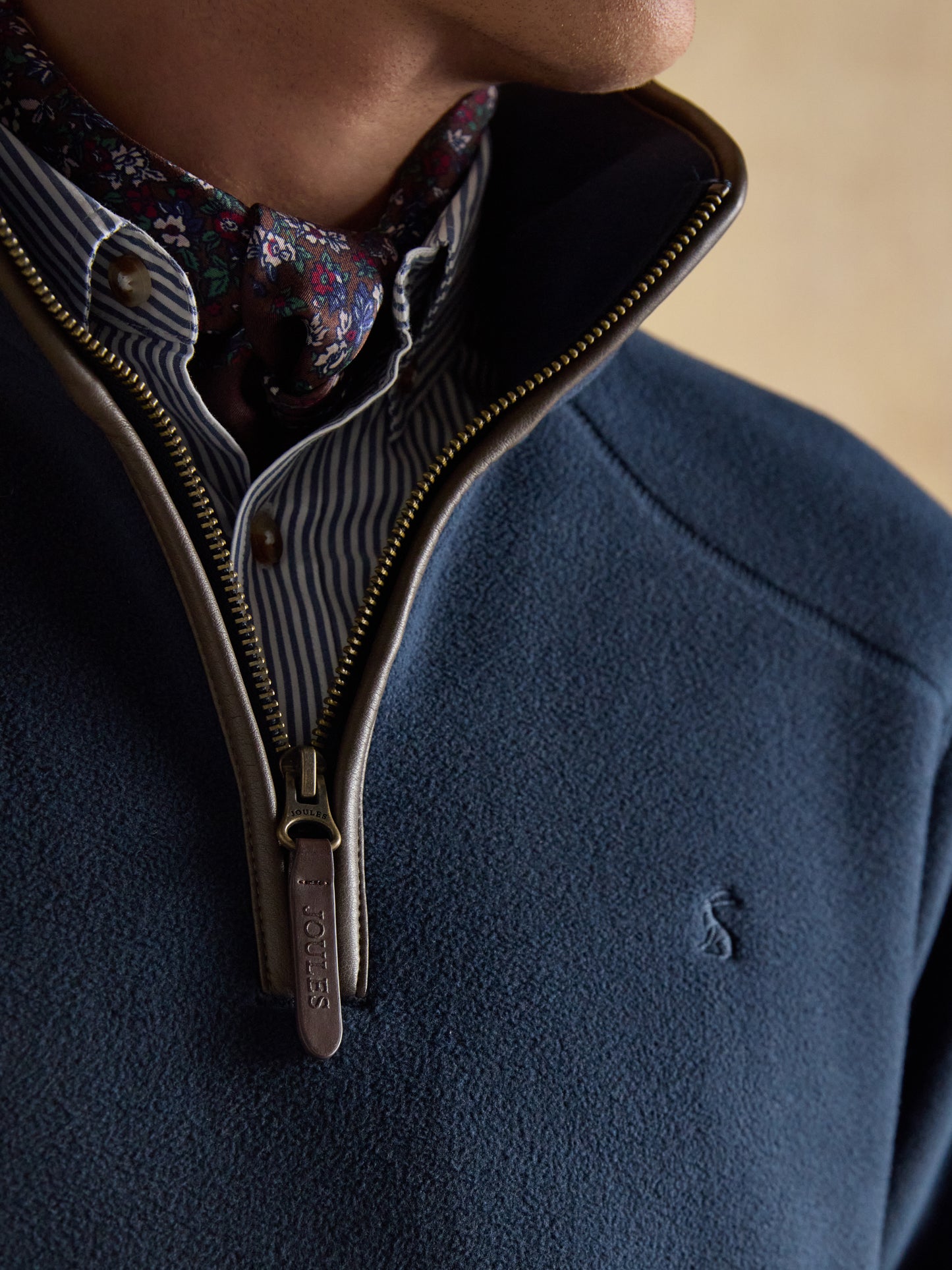 Joules Men's Heritage Quarter Zip Fleece