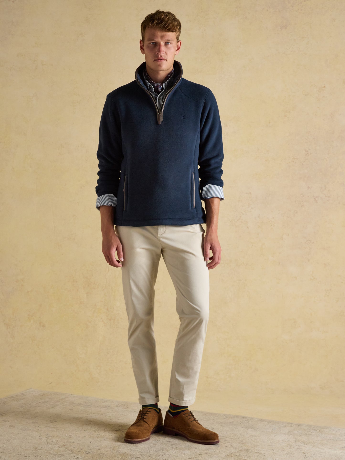 Joules Men's Heritage Quarter Zip Fleece