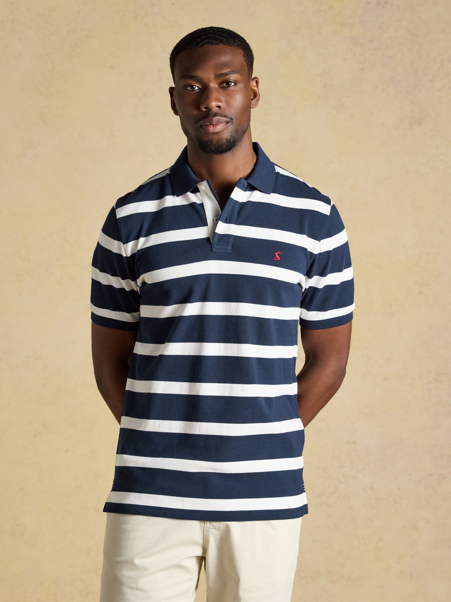 Joules Woody Stripe Polo Shirt