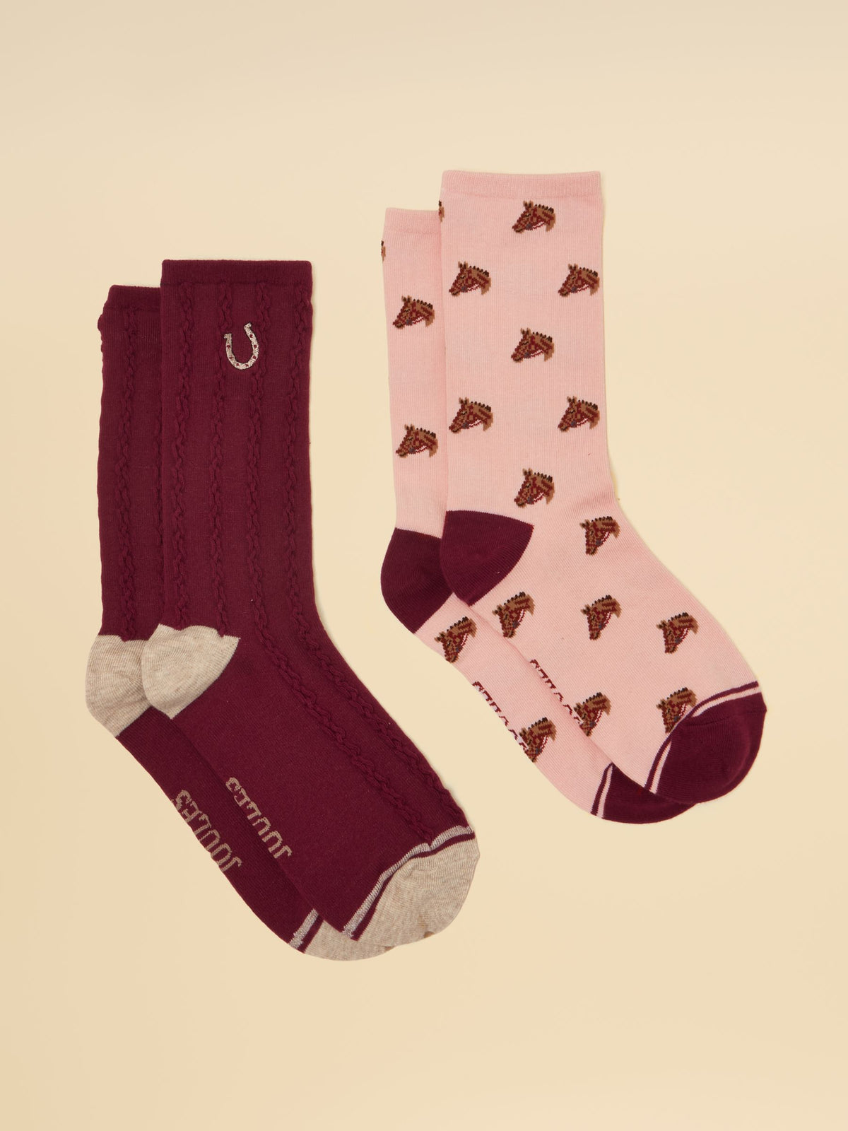 Joules Everyday Women's 2 Pack Socks