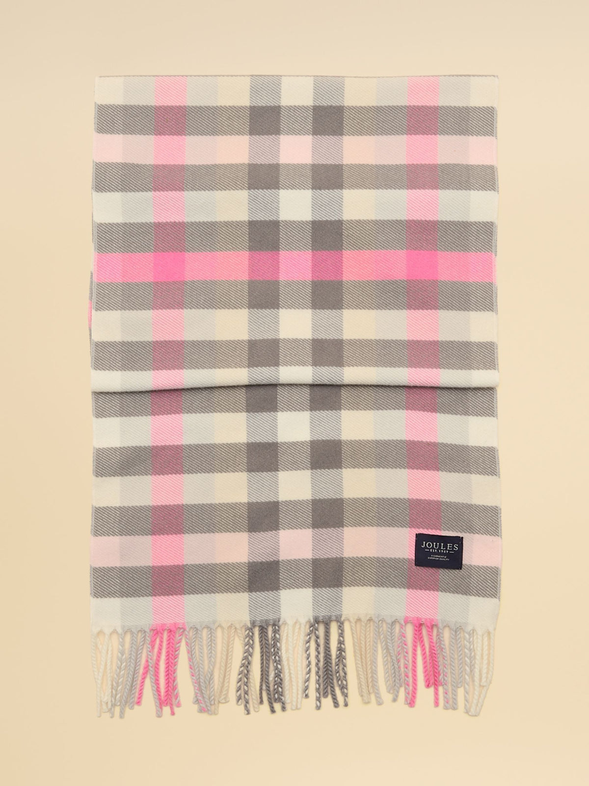 Joules Langtree Check Scarf
