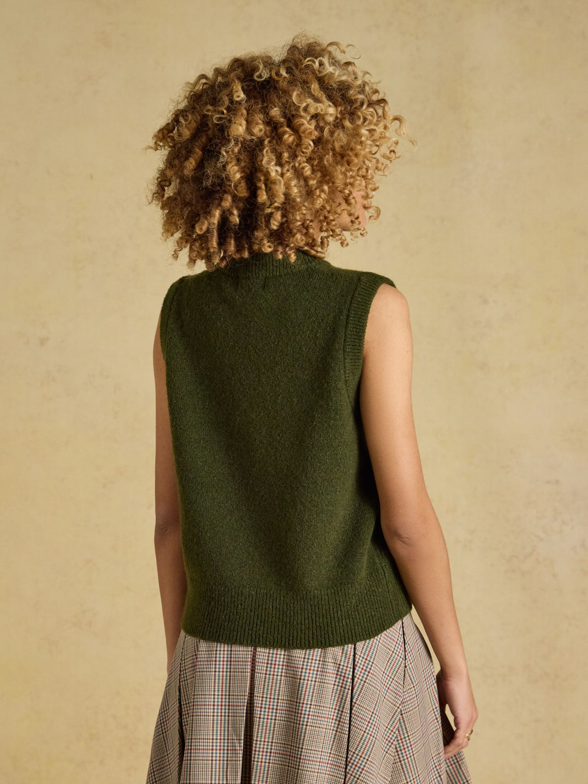 Joules Holly Knitted Crew Neck Vest