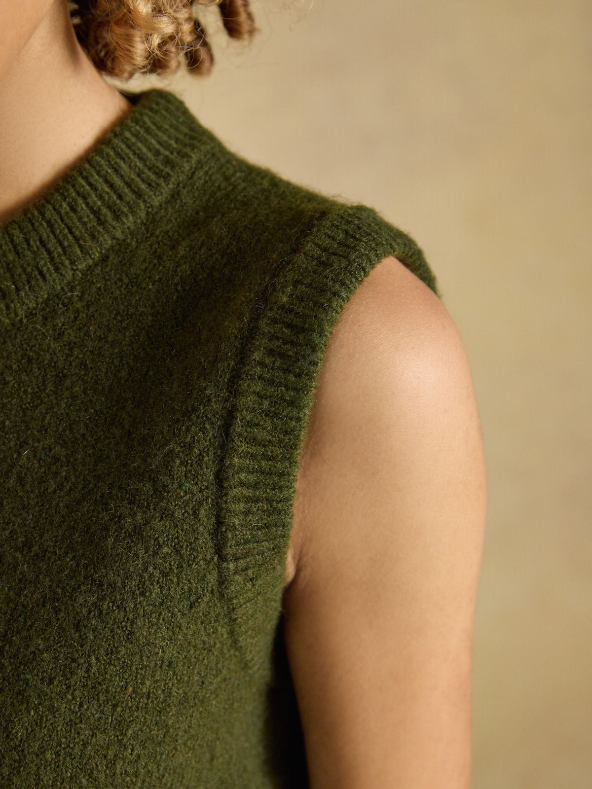 Joules Holly Knitted Crew Neck Vest