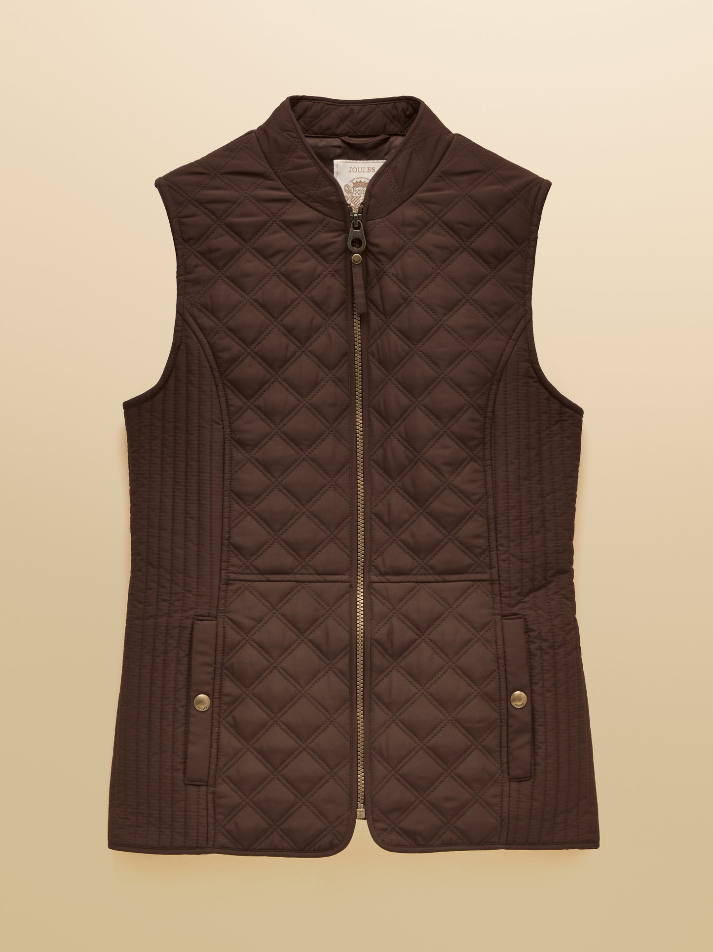 Joules Minx Showerproof Diamond Quilted Gilet