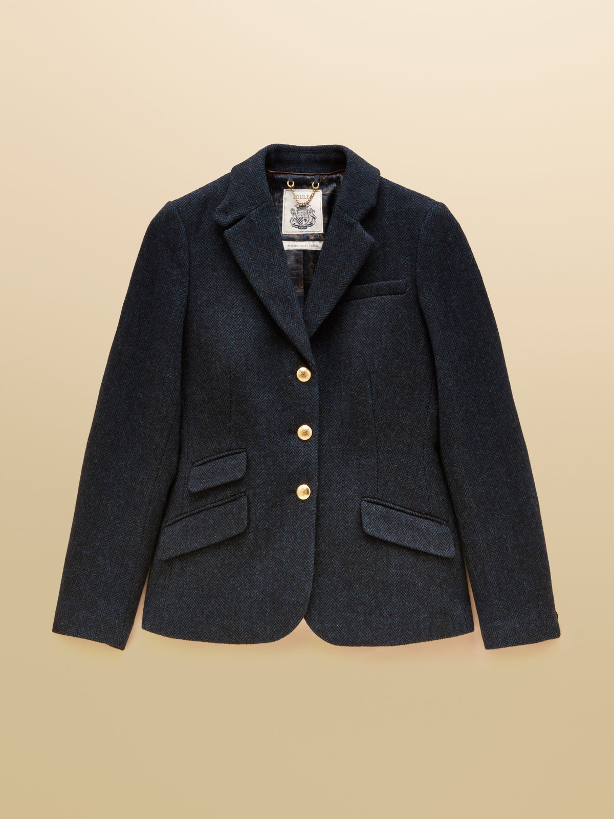 Joules Canterley Herringbone Tweed Blazer