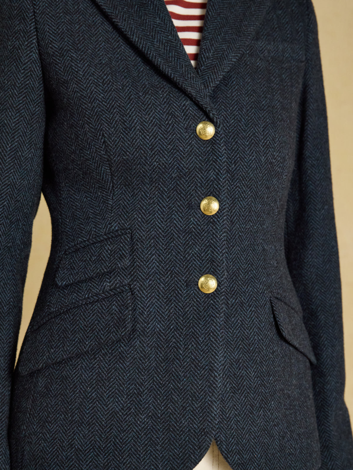 Joules Canterley Herringbone Tweed Blazer