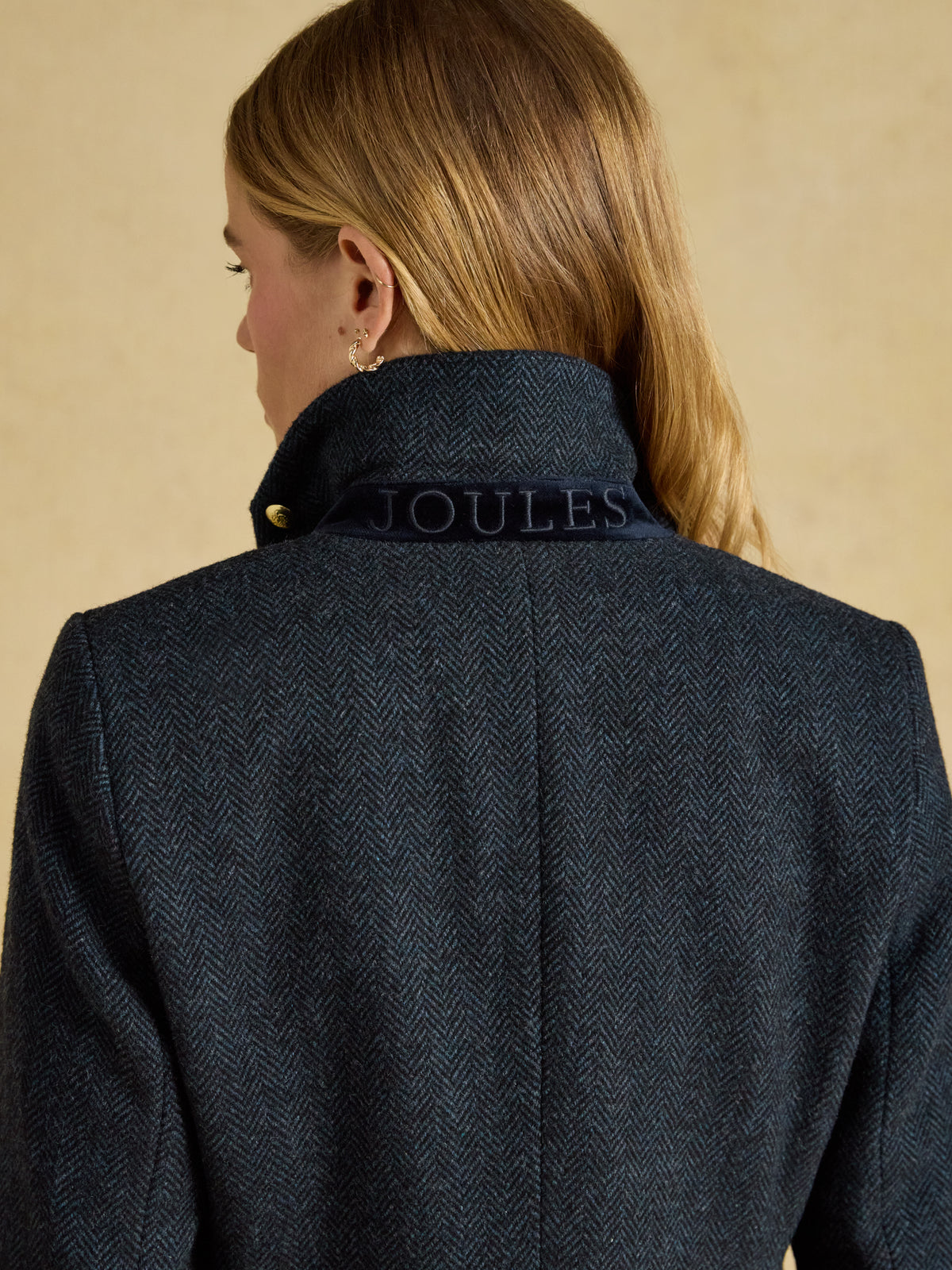 Joules Canterley Herringbone Tweed Blazer