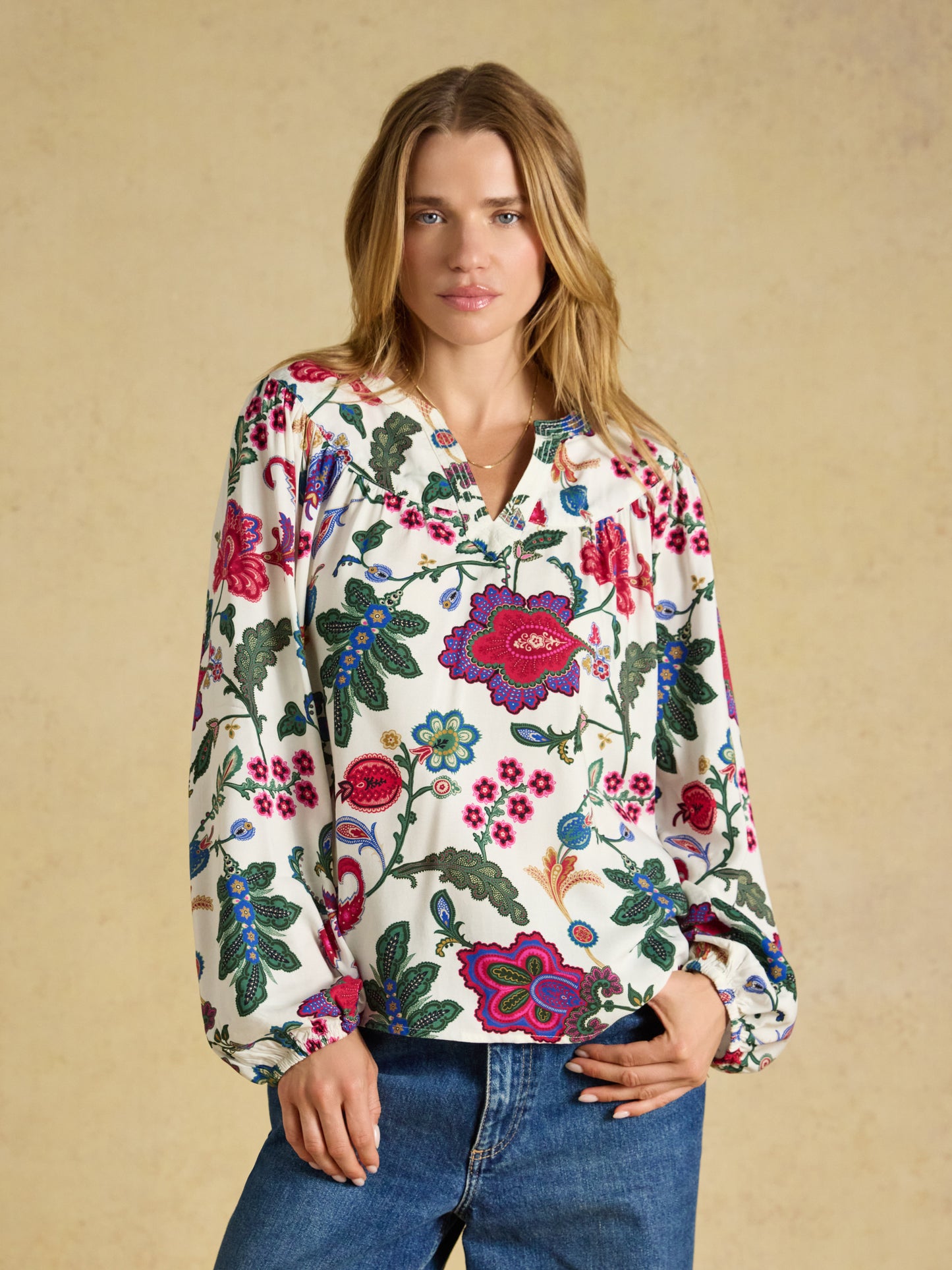 Joules Elodie Popover Blouse