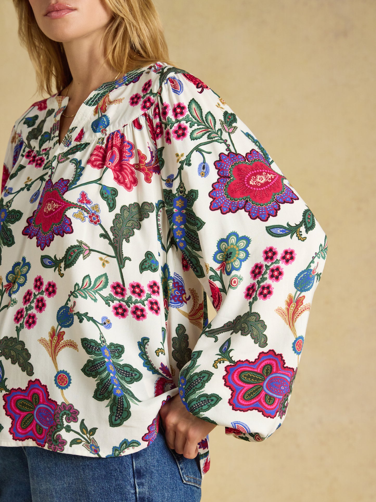 Joules Elodie Popover Blouse