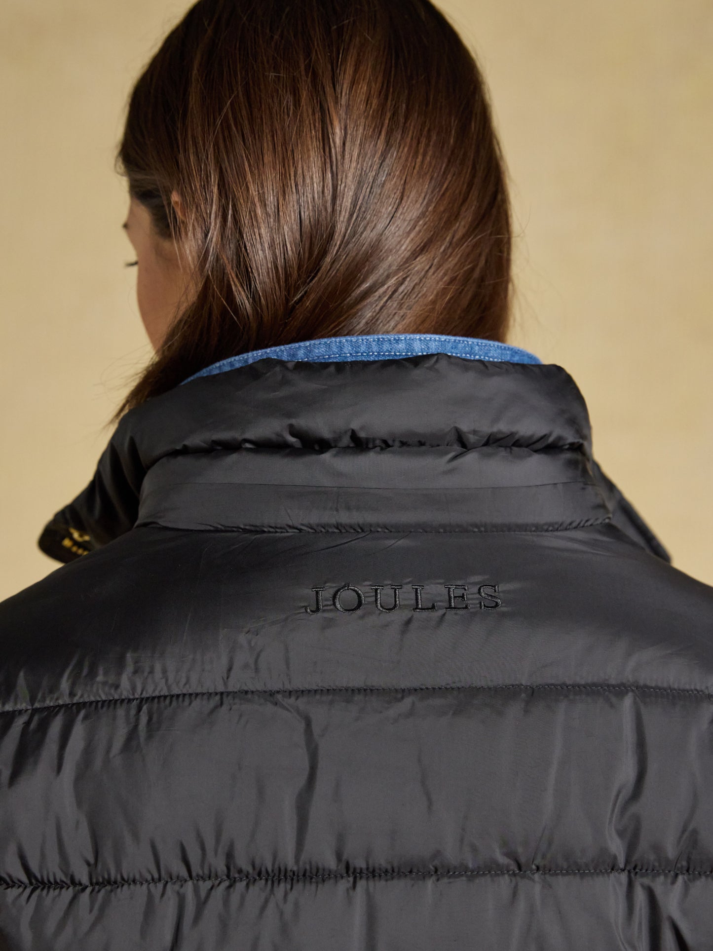 Joules Windborough Showerproof Longline Padded Coat with Hood