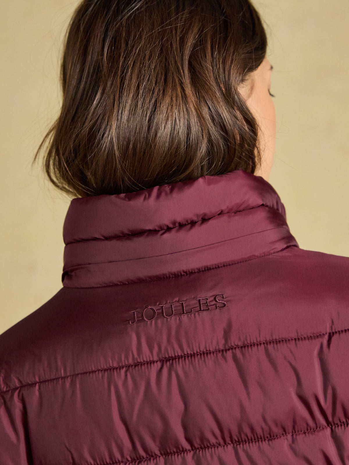 Joules Windborough Showerproof Longline Padded Coat with Hood