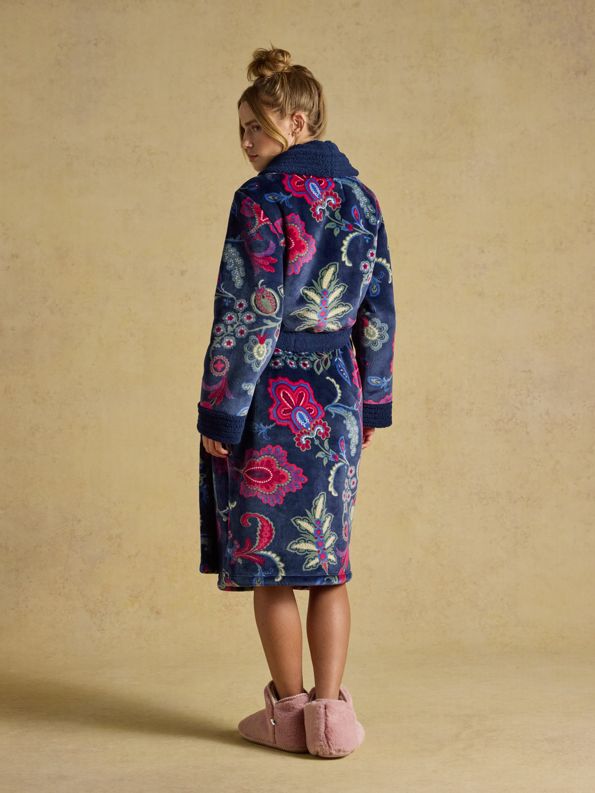 Joules Fleece Dressing Gown