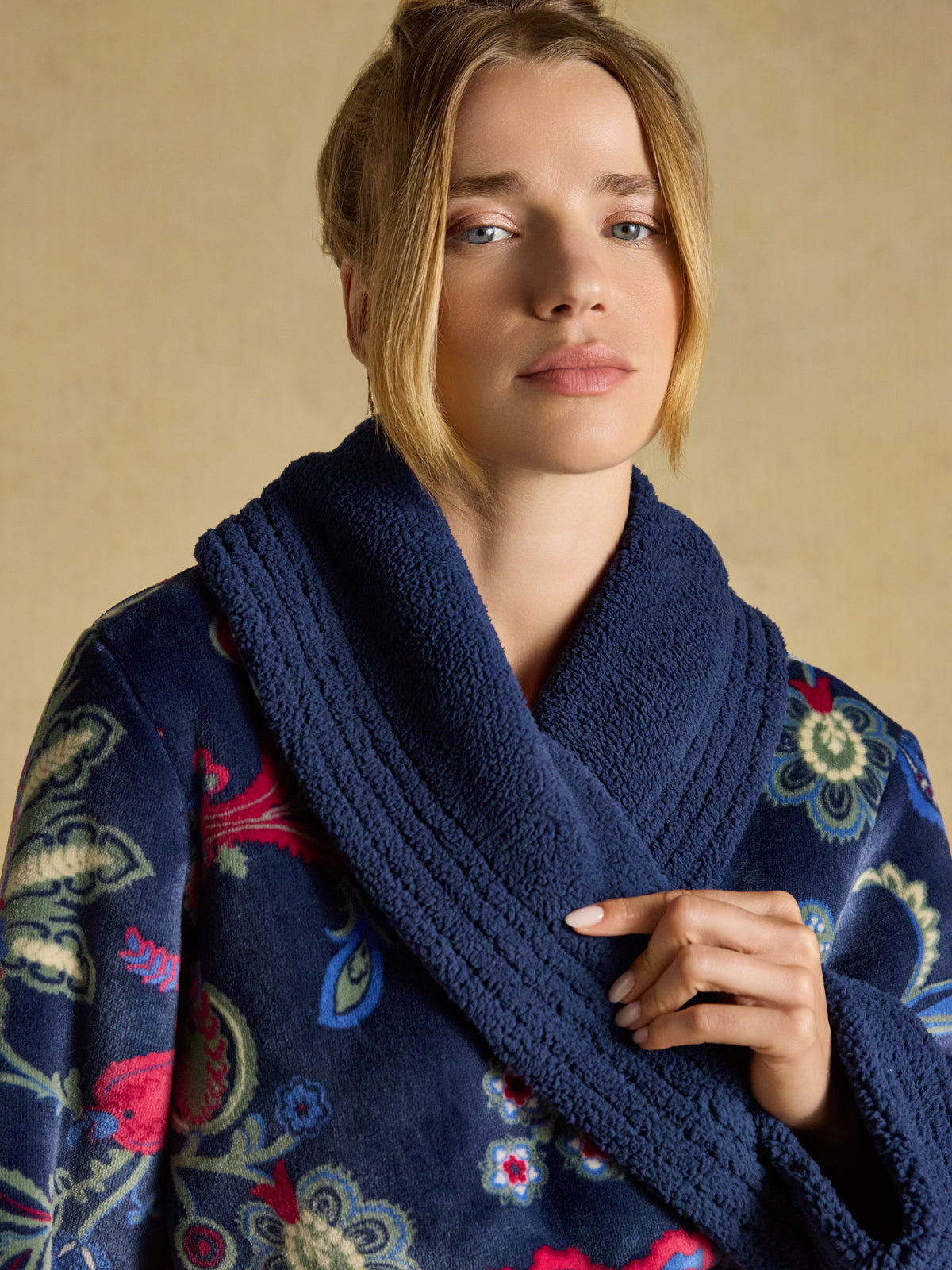 Joules Fleece Dressing Gown