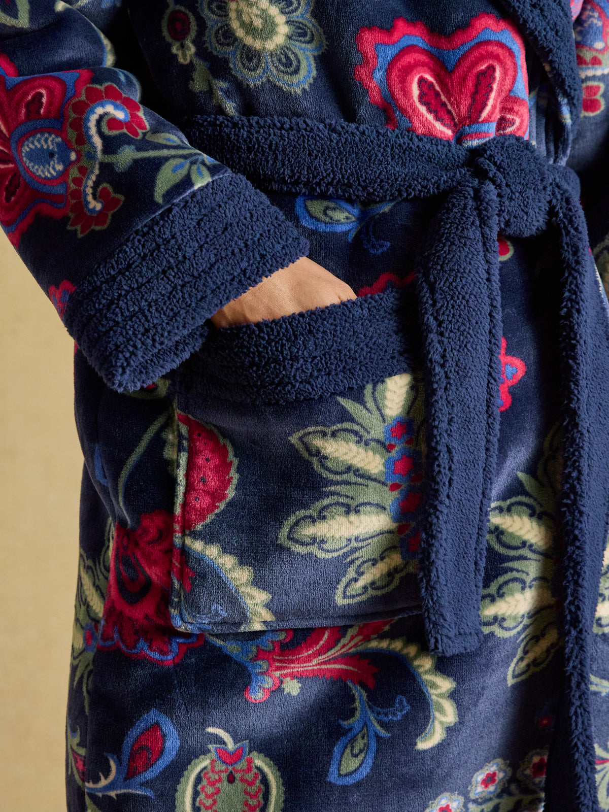 Joules Fleece Dressing Gown