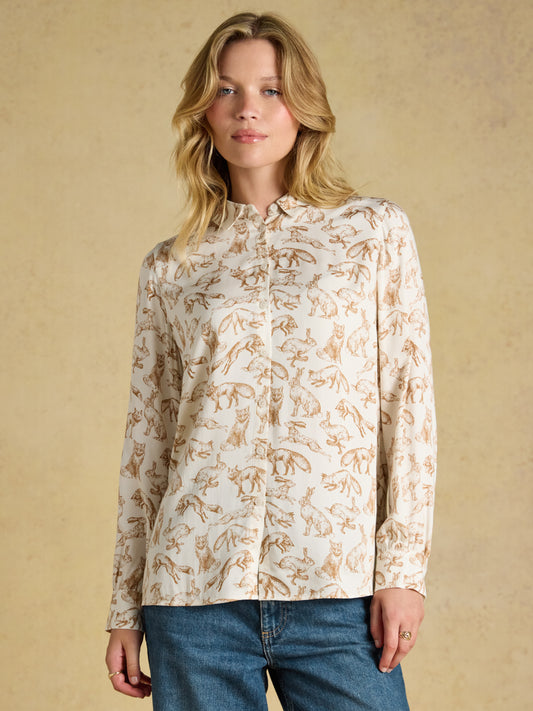 Joules Elvina Satin Shirt