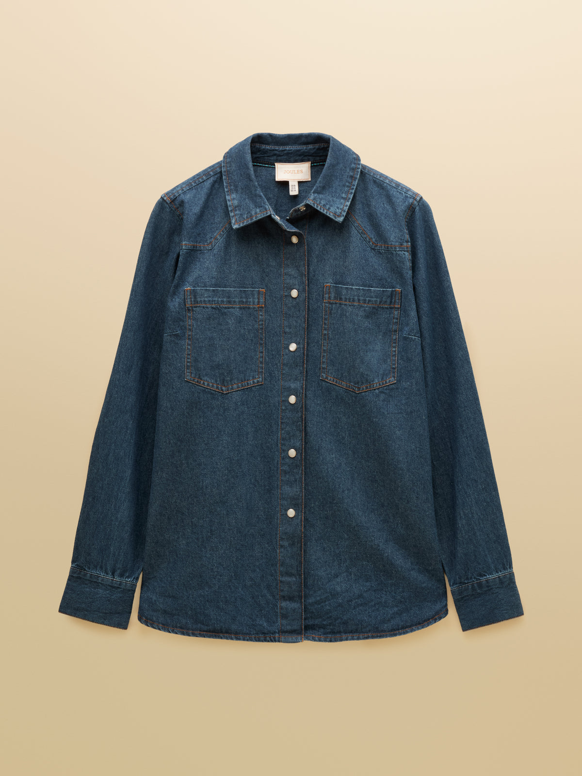 Joules Relaxed Fit Denim Shirt