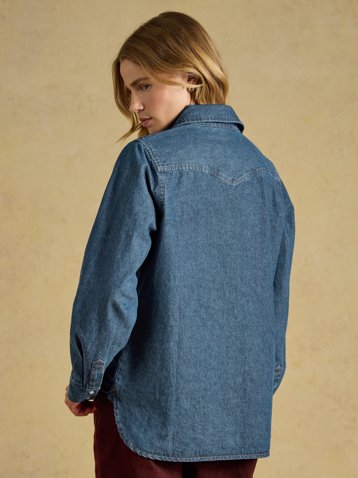 Joules Relaxed Fit Denim Shirt